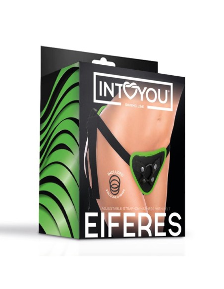 Eiferes Arnés Ajustable estilo Corset que Brilla en la Oscuridad