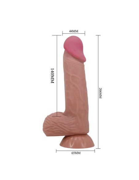Dildo Realista Piel Deslizante 20.6 cm