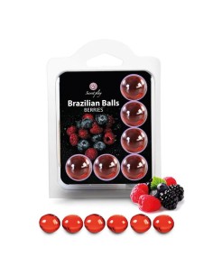 Brazilian Balls Set 6  Frutas del Bosque