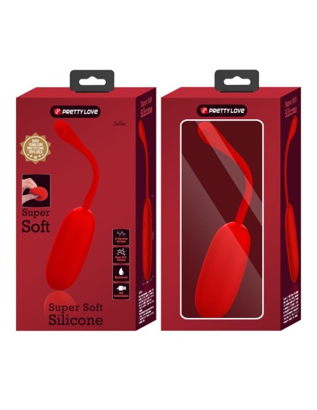 Julius Huevo Vibrador Rojo