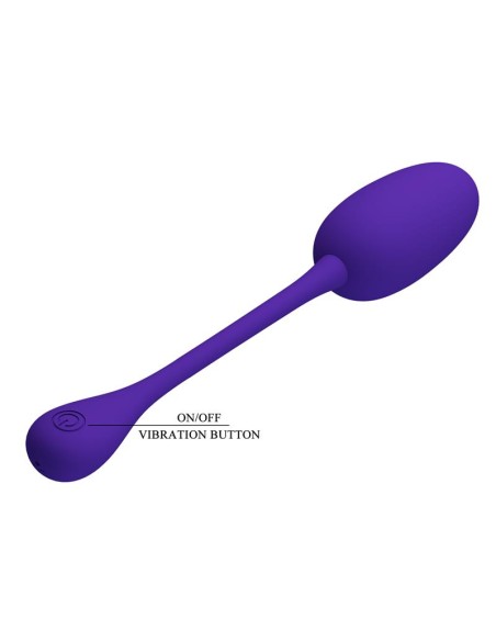 Knucker Huevo Vibrador Púrpura