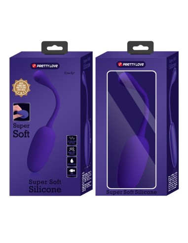 Knucker Huevo Vibrador Púrpura