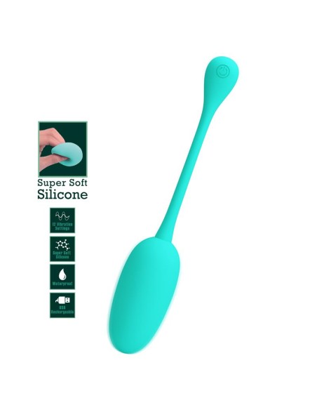 Knucker Huevo Vibrador Verde