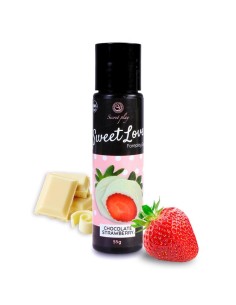 Sweet Love Lubricante Fresa & Chocolate Blanco 60 ml