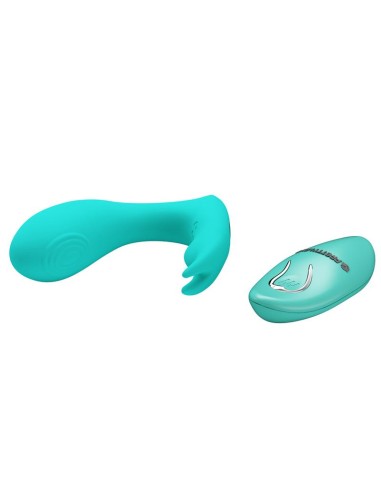 Idabelle Estimulador con Vibración y Pulsación con Control Remoto