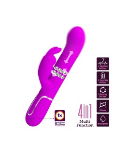 Coale Vibrador con Bolas Rotatorias y Up and Down USB