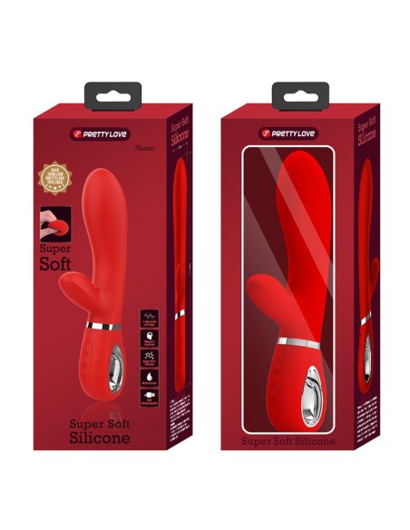 Thomas Vibrador Punto-G Rojo