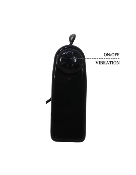 Arnés con Dildo Hueco y Vibración con Control Remoto Starks