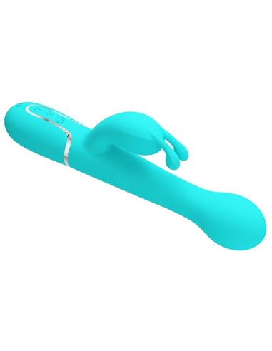Vibrador con Thrusting y Bolas Rotatorias Dejon Azul