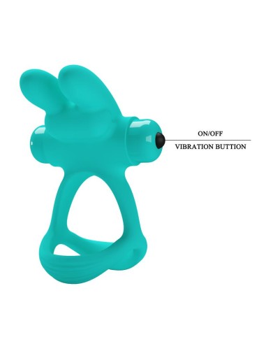 Anillo para el Pene con Vibración Passionate Dante Verde
