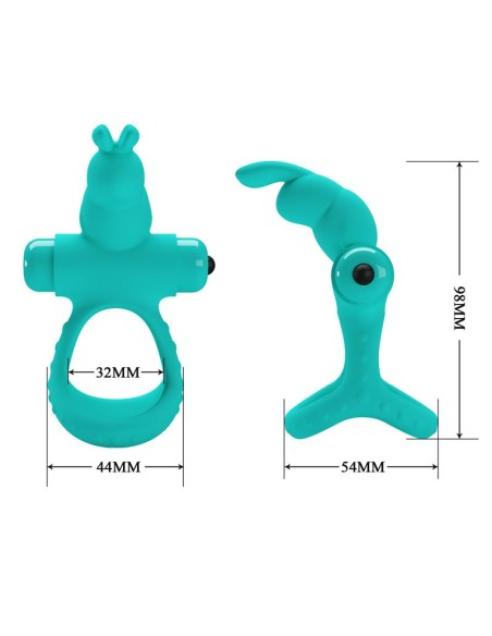 Anillo para el Pene con Vibración Passionate Figgy Verde
