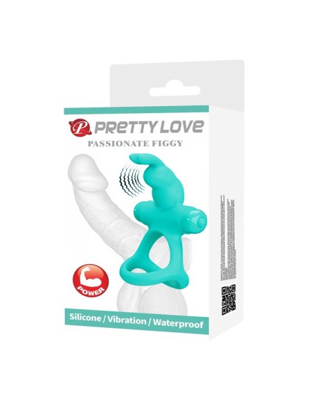 Anillo para el Pene con Vibración Passionate Figgy Verde