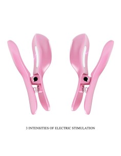 Surprise Box Huevo Vibrador y Pinzas para Pezones con Electro Estimulación Rosa 2