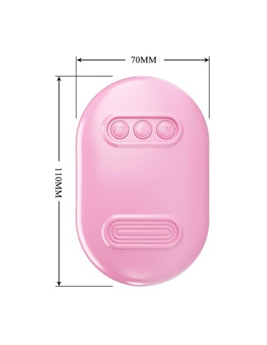 Surprise Box Huevo Vibrador y Pinzas para Pezones con Electro Estimulación Rosa