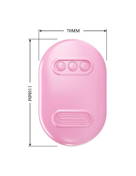Surprise Box Huevo Vibrador y Pinzas para Pezones con Electro Estimulación Rosa