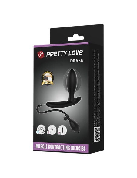 Drake Plug anal inflable manual