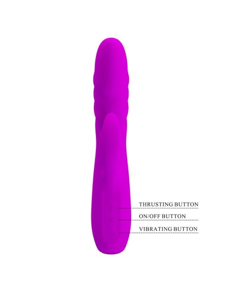 Melanie Vibrador con Thrusting y Rotación