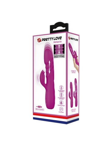 Melanie Vibrador con Thrusting y Rotación