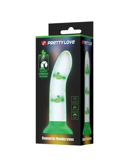 Dildo que Brilla en la Oscuridad Romantic Rendezvous