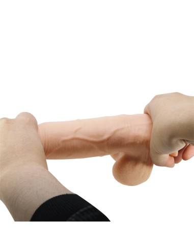 Vibrador Realista con Control Remoto, Doble Densidad y Piel Deslizante