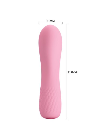 Alice Vibrador 12 funciones Rosa Claro