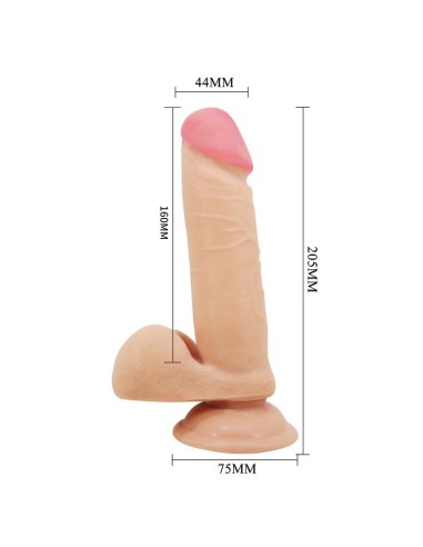 Dildo con Piel Deslizando 20.5 cm