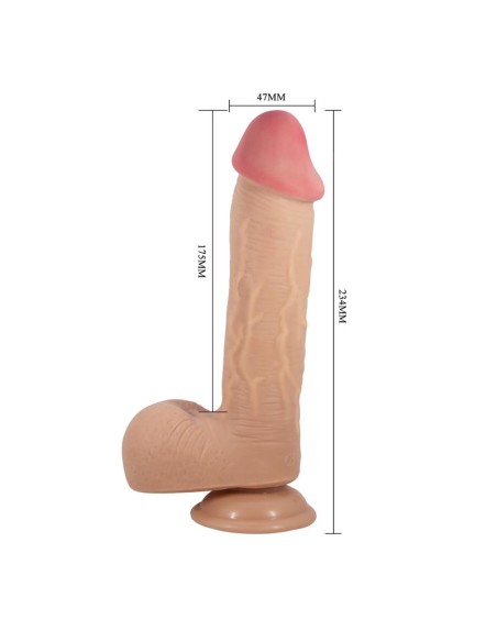 Dildo Realista con Piel Deslizante 23.4 cm