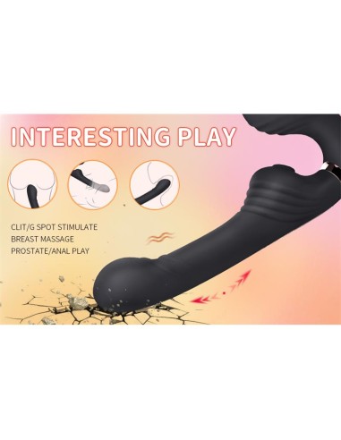 Allow Vibrador con Rotación y Thrusting
