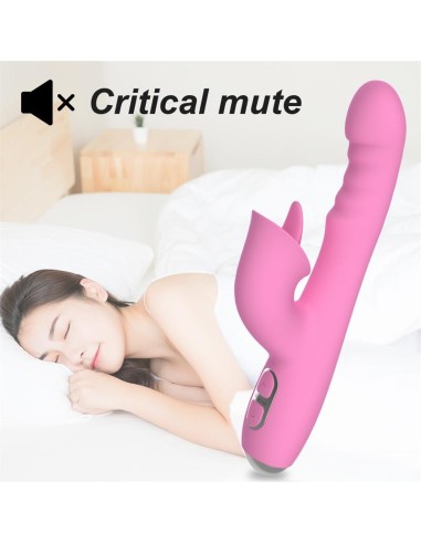 T-May Vibrador con Empuje y Movimiento Swing