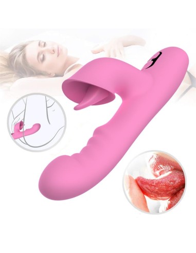 T-May Vibrador con Empuje y Movimiento Swing