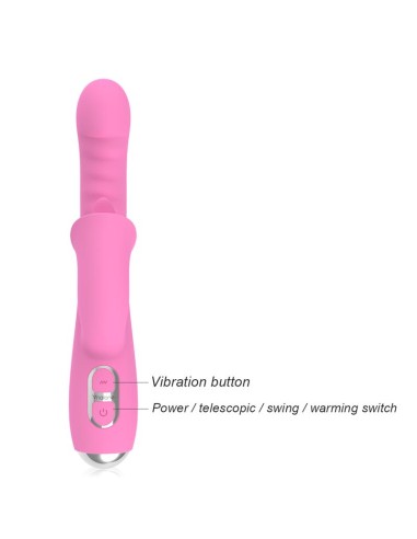 T-May Vibrador con Empuje y Movimiento Swing
