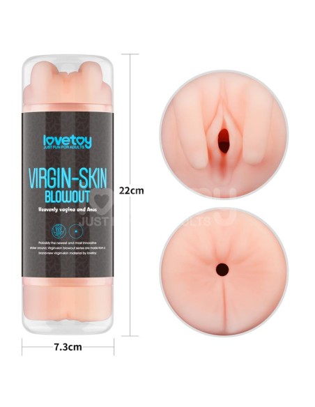 Masturbador Masculino Virgin-skin Vagina y Ano