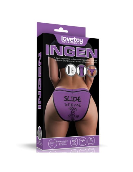 Braguitas con Vibración Printed Panties 34-38