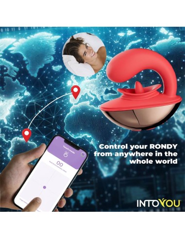 Rondy Estimulador con Vibración y Lengua con App
