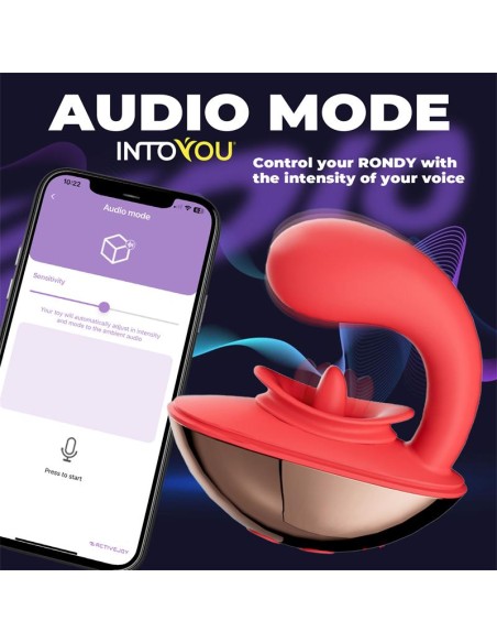 Rondy Estimulador con Vibración y Lengua con App