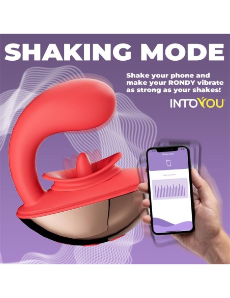Rondy Estimulador con Vibración y Lengua con App