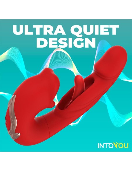 Mouty Vibrador con Función de Mordisqueo y Flipping con App