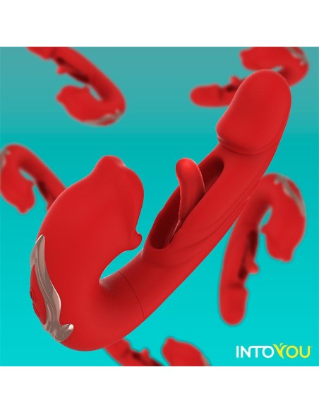 Mouty Vibrador con Función de Mordisqueo y Flipping con App