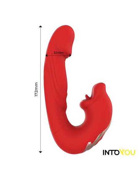 Mouty Vibrador con Función de Mordisqueo y Flipping con App