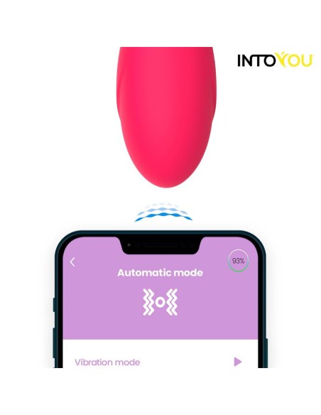 Bulby Huevo Vibrador con APP Rosa Intenso