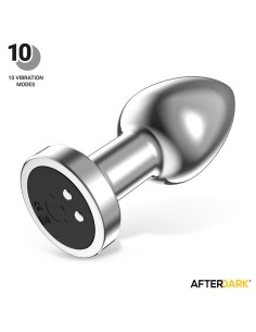 Dimpor Plug Anal Cromado con Vibración USB Magnético Talla S 2