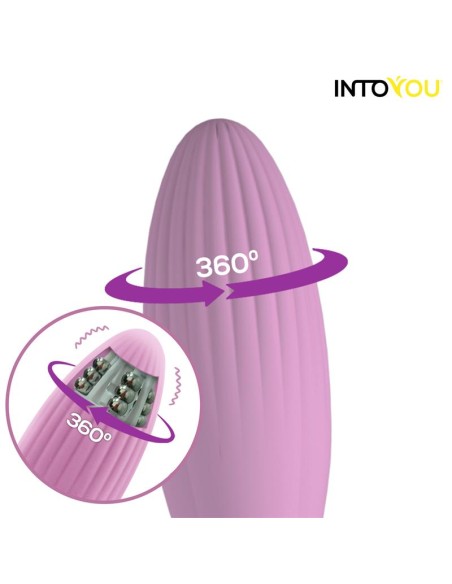 Huevo Vibrador con Bolas Internas con Rotación y APP USB