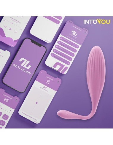 Huevo Vibrador con Bolas Internas con Rotación y APP USB