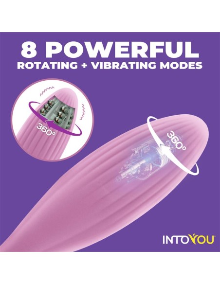 Huevo Vibrador con Bolas Internas con Rotación y APP USB