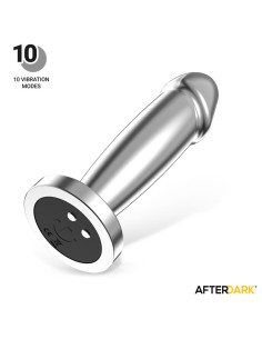 Sarmy Plug Anal Cromado con Vibración USB Magnético Talla S 2
