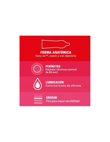 Preservativos Sensitivo Suave 3ud