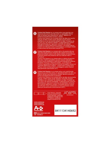 Preservativos Hot Passion 10 Uds