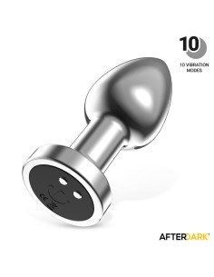 Dimpor Plug Anal Cromado con Vibración USB Magnético Talla M 2
