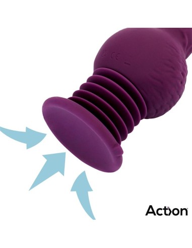 Booster Vibrador con Thrusting Ultra Jet Thruster con Potente Ventosa