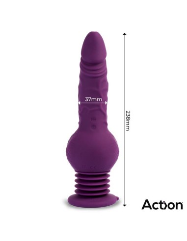 Booster Vibrador con Thrusting Ultra Jet Thruster con Potente Ventosa